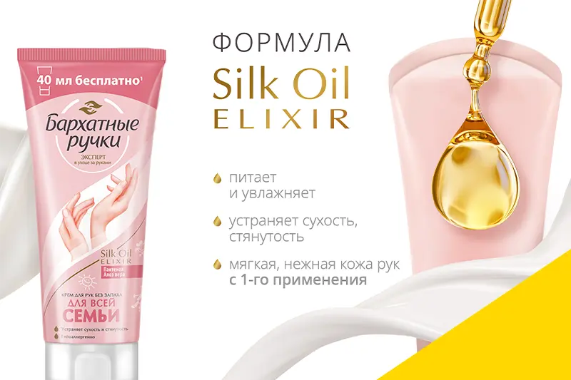 Крем для рук Бархатные Ручки 