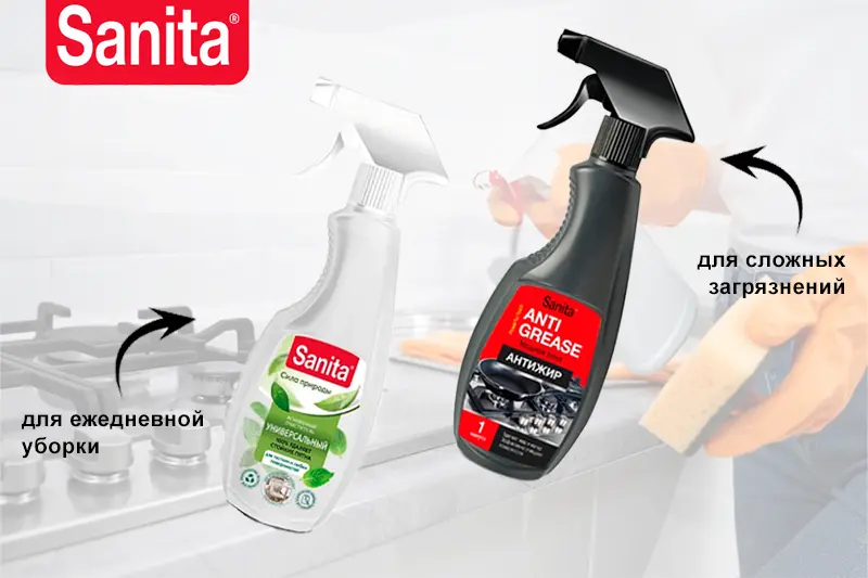 Бытовая химия Sanita