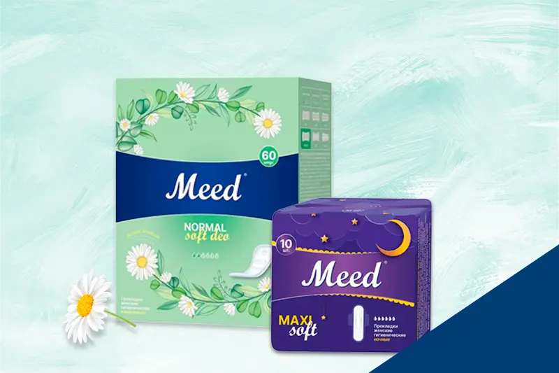 Прокладки женские гигиенические MEED