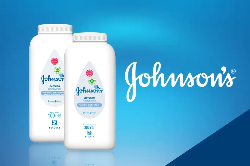 Детская присыпка JOHNSON'S