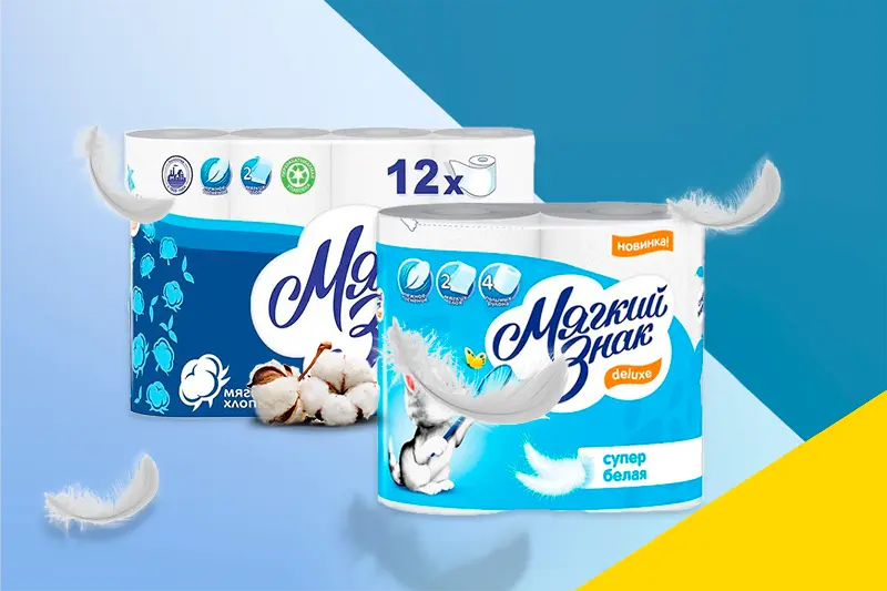 Туалетная бумага Мягкий Знак: разновидности и преимущества