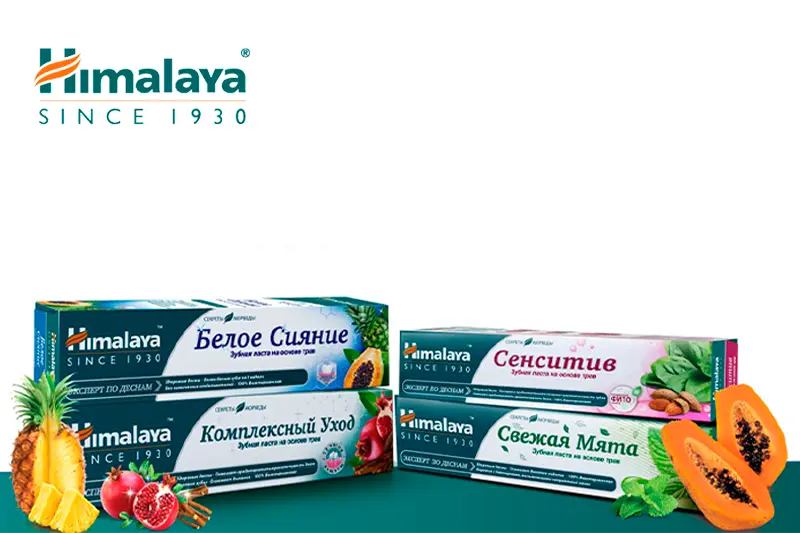 Зубные пасты Himalaya: естественное здоровье вашей улыбки