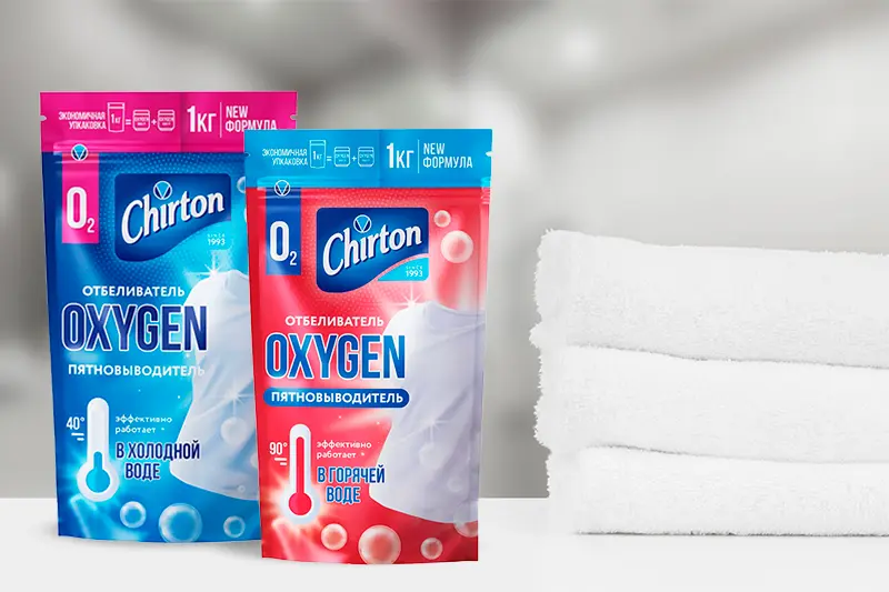 Новинка: кислородный отбеливатель Chirton Oxygen  