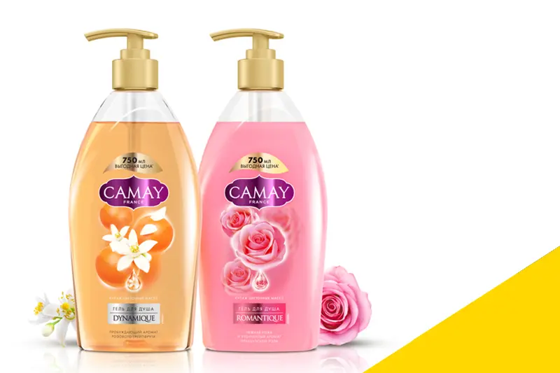 Парфюмированные гели для душа с ароматом алых роз