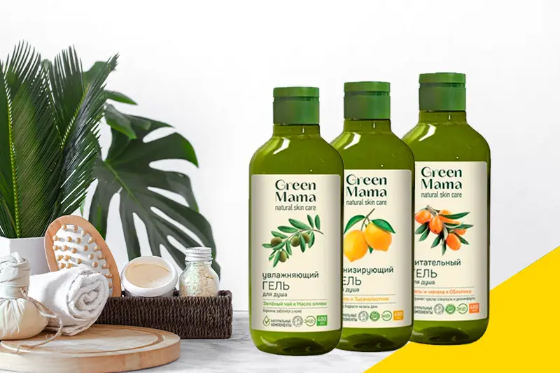 Гели для душа Green Mama