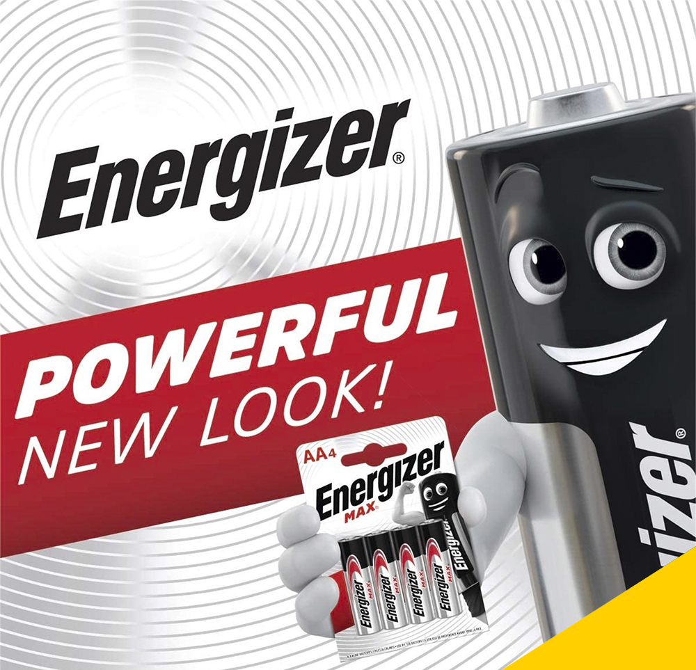 Energizer слева