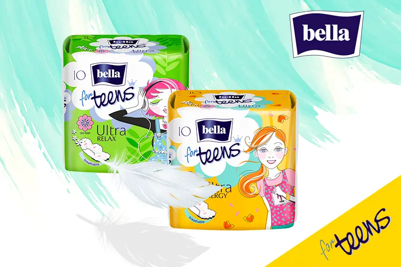 Гигиенические прокладки Bella для подростков 
