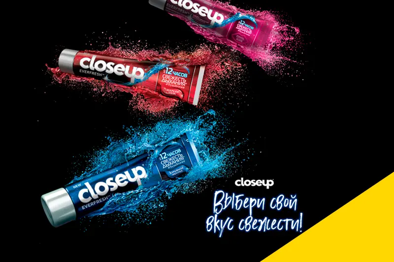 Зубные пасты Closeup