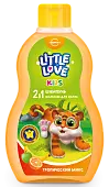 Little love детский шампунь бальзам для волос 2 в1 тропический микс 400 мл