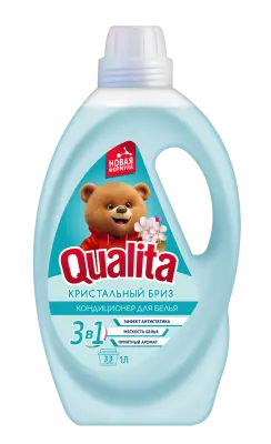 Qualita кондиционер для белья morning freshness флакон 1000 мл 