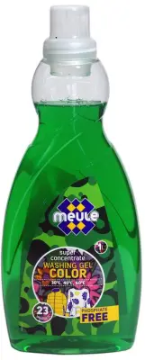 Meule концентрированный гель для стирки цветного белья и пуховиков 1л 23 стирки 