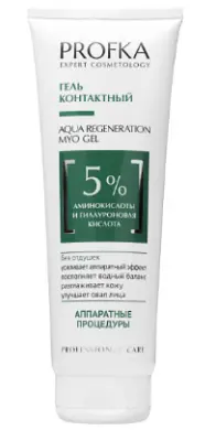 PROFKA гель для миостимуляции aqua regeneration gel с гиалуроновой кислотой и аминокислотами 250 мл 