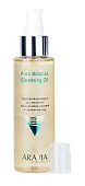 ARAVIA Professional гидрофильное масло для умывания с салициловой кислотой и чёрным тмином pure balance cleansing oil 110 мл