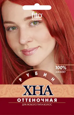 Фитокосметик хна оттеночная Рубин 25г 