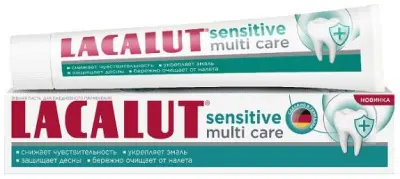 Лакалют зубная паста сенсетив multi care 60 г 