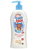 Тик-Так детская пенка для волос и тела с клубникой 350 мл