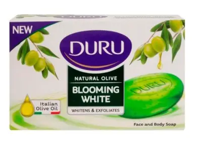 Duru туалетное мыло natural olive bloom white 140 г 