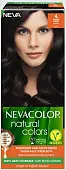 Nevacolor Natural Colors стойкая крем краска для волос 4. BROWN шатен