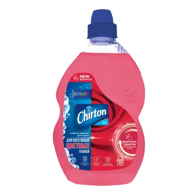 Chirton средство для стирки жидкое для цветных тканей 1325 мл 