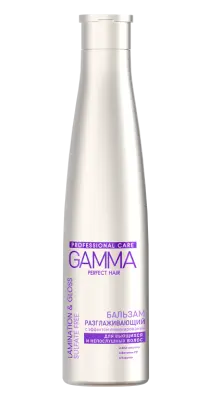 Gamma Perfect Hair бальзам разглаживающий с эффектом ламинирования 350 мл 