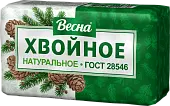 ВЕСНА народное туалетное мыло хвойное в пленке 140г