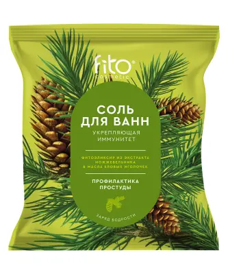 Elixirica соль для ванн укрепляющая иммунитет 500 г 