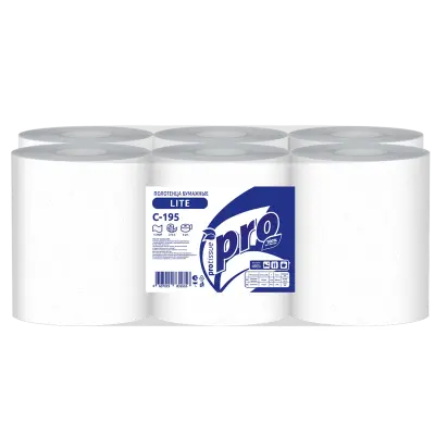 Protissue полотенца бумажные ролевые  однослойные 275 листов (1ед.=1 рул.) 