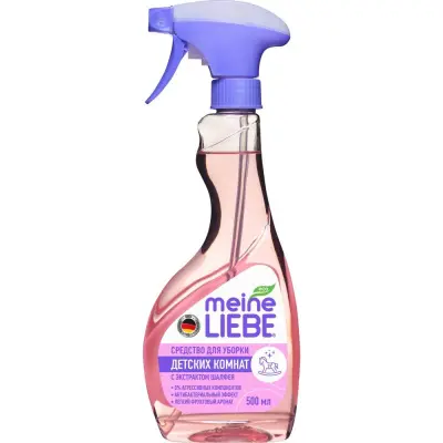 Meine Liebe средство для уборки детских комнат с антибактериальным эффектом,гипоаллергенное эко 500 мл 