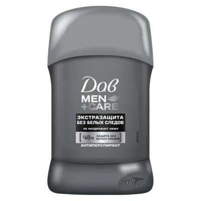 Дав men дезодорант стик экстразащита без белых следов 50 мл 