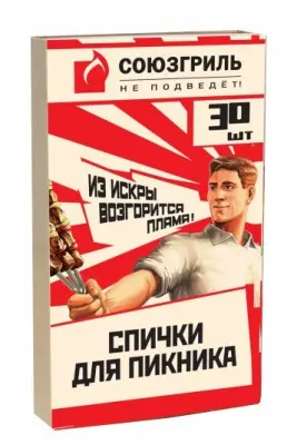 Союзгриль спички для пикника 30шт 