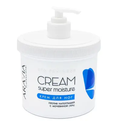 ARAVIA Professional Крем для ног от натоптышей с мочевиной 10% Super Moisture, 550 мл 