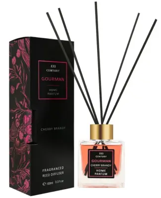 Парфюм XXI века декоративный ароматизатор gourman cherry brendy  100мл 