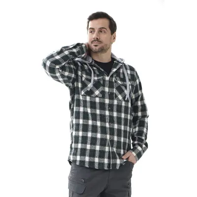 Рубашка Фланнель Black Rams Uniform Зеленый XXL 