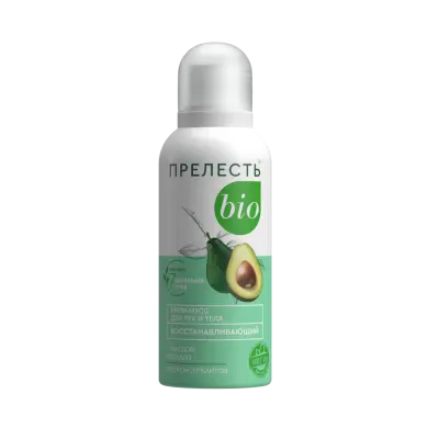 Прелесть Bio крем мусс для рук и тела восстанавливающий 100 мл 