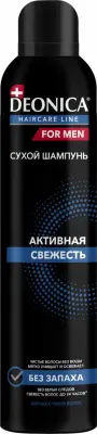 Deonica for men сухой шампунь активная свежесть 250 мл 