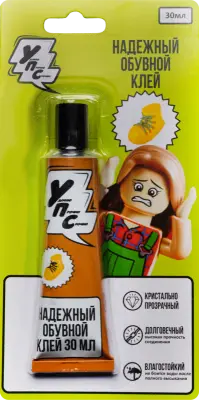 Упс клей для обуви на блистере в шоубоксе 12 шт 30 мл 