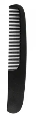 Lei гребень  пластиковый малый 011 ручка чёрный 