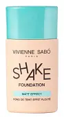 Vivienne Sabo тональный крем матирующий shakefoundation matt  тон 02