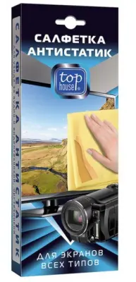 TOP HOUSE салфетка для ухода за экранами 34x40 см 