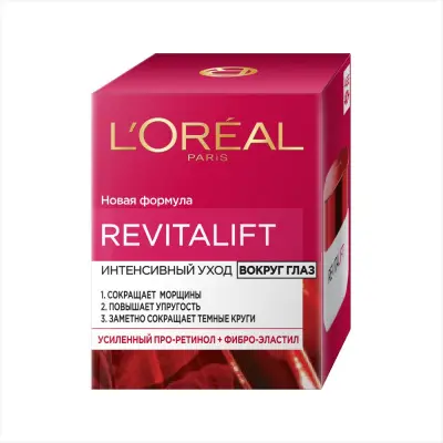L'Oreal Paris антивозрастной крем ревиталифт против морщин для области вокруг глаз 15 мл 