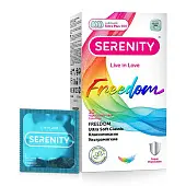 Serenity презервативы из натурального латекса freedom ultra soft classic классические ультрамягкие 10 шт уп