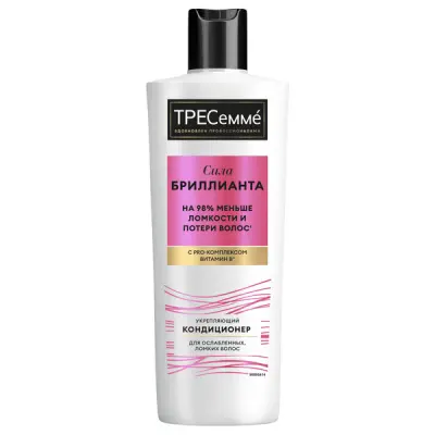 ТРЕСеммé сила бриллианта кондиционер укрепляющий 400 мл 