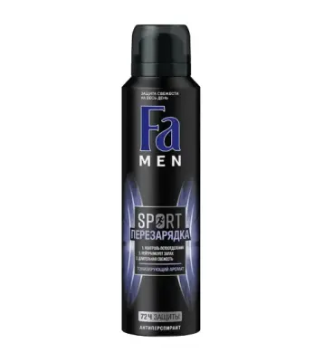 Фа men део спрей  sport перезарядка 150 мл 