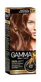 Gamma Perfect Hair стойкая крем краска тон 7.37 золотисто каштановый