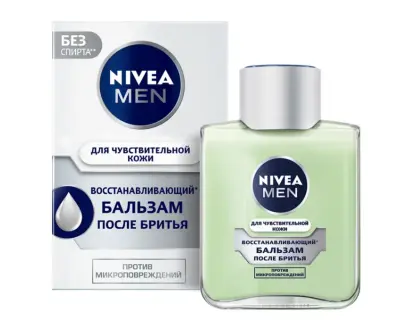 Nivea Men бальзам после бритья для чувствительной кожи восстанавливающий 100 мл 