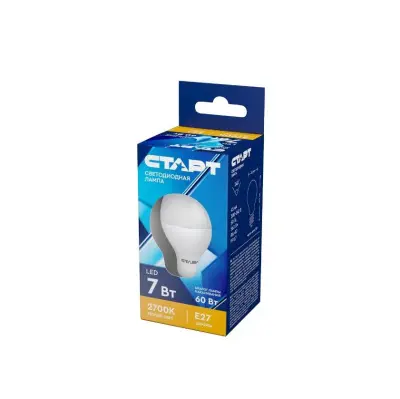 Лампа старт eco ledsphere E27 7w30 теплый 