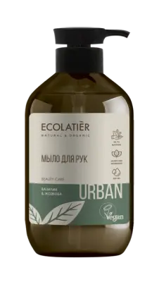 Ecolatier Жидкое мыло для рук  базилик & жожоба, 400 мл 