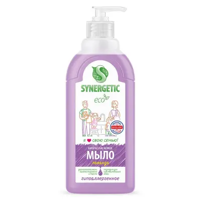 Synergetic жидкое мыло лаванда 0,5 л 