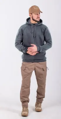 Black Rams Uniform Худи  HBR-001 Серый XXL 