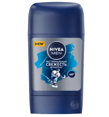 NIVEA део стик мужской  экстремальная свежесть 40 мл new 